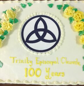 100th anniversary cake